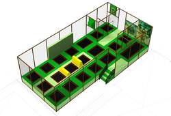 トランポリンエリア（イメージ）