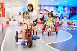 「白山連峰を一望できる遊び場！　石川県小松市に「ちきゅうのにわ」新オープン」の写真