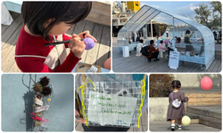 こども向け週末ワークショップ at (Catch）尾道オリーブ広場