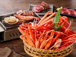 「焼肉と海鮮が食べ放題！カルビ一丁でかに・海鮮フェア第二弾スタート　6歳未満無料」の写真