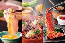 「焼肉と海鮮が食べ放題！カルビ一丁でかに・海鮮フェア第二弾スタート　6歳未満無料」の写真