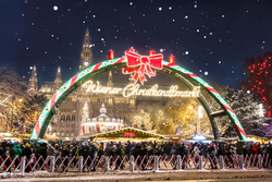 ウィーン　市庁舎広場のクリスマスマーケット（イメージ）