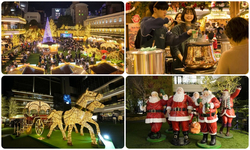 クリスマスゲートパーク in 福岡大名ガーデンシティ