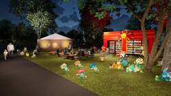 「横浜赤レンガ倉庫のクリスマスマーケット無料エリアに「ポケモン」ブース登場！」の写真