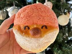 ミッションクリアのプレゼントは「サンタパン」