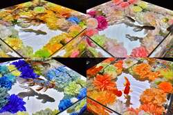 「銀座三越に金魚と花の幻想世界！　『アートアクアリウム美術館 GINZA』で冬の特別展」の写真