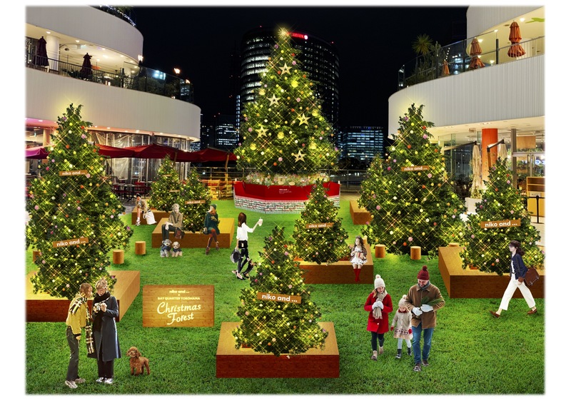 3階メイン広場 イルミネーション会場イメージ