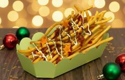 キラキラクリスマスロングポテト：990円