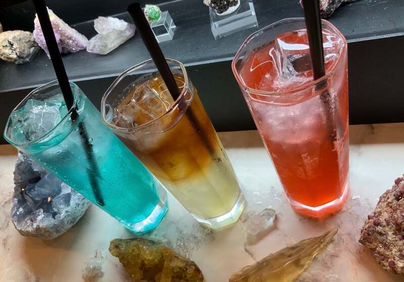 誕生石モチーフの宝石モクテル（ノンアルコールカクテル）