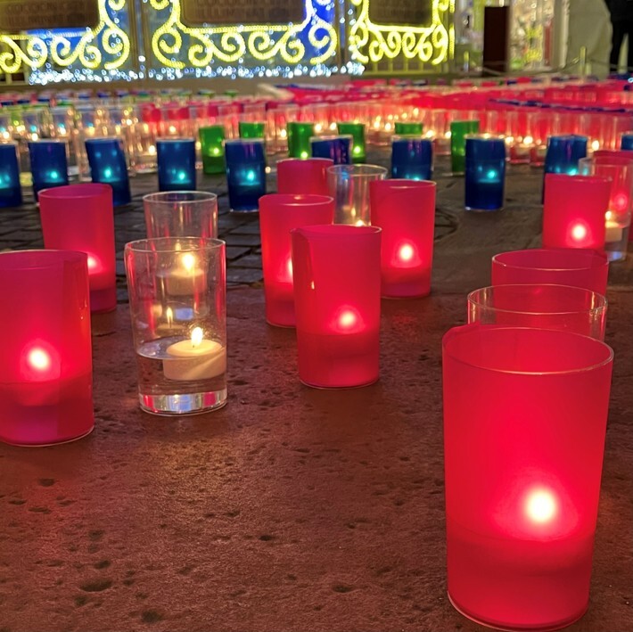 12月20日（土）〜25日（木）の各日17時〜21時まで行われる「キャンドルナイト」