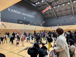 「関西大学千里山キャンパスで地域交流イベント！　スポーツ体験やワークショップ」の写真