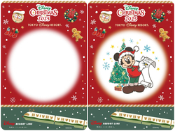 （左）スタンプカード 完成前、（右）スタンプカード完成後