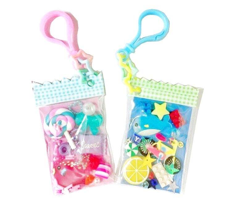 シャカシャカキーホルダーづくり