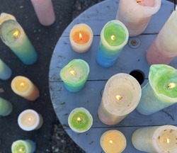 キャンドル工房「Kivi candle」の作品