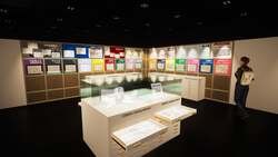 「放送30周年記念TVアニメ「名探偵コナン」展が東京ドームシティで開催」の写真