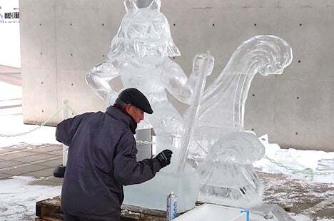 制作実演（昨年の様子）