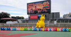 「東京・大井競馬場で親子で楽しめる新春イルミイベント開催　午年生まれは入場無料！」の写真