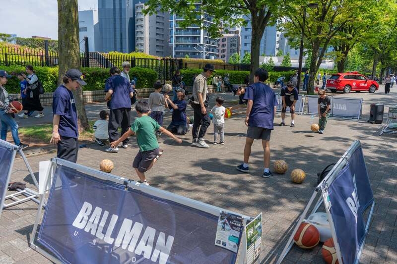 フリースタイルバスケットボール 体験ワークショップ