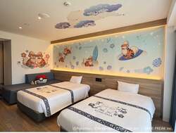 「ポケモンファンの親子に注目の宿泊プラン！　沖縄に「ガーディ」コラボルーム新登場」の写真