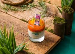 ＜フィニック＞潜入中？キャロットゼリーパフェ