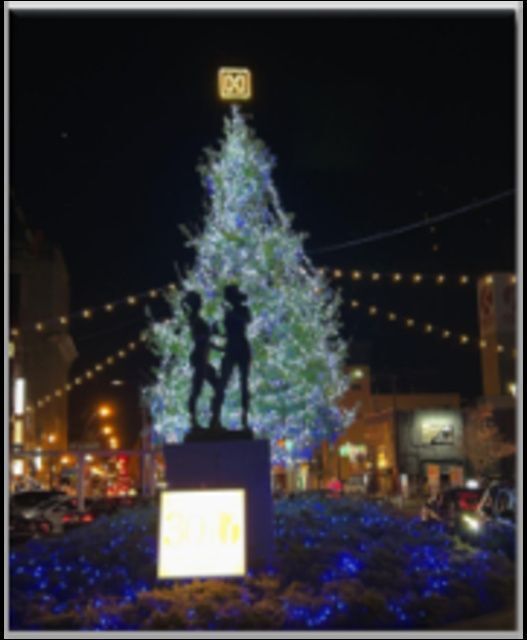 ひたちなか市駅前イルミネーション