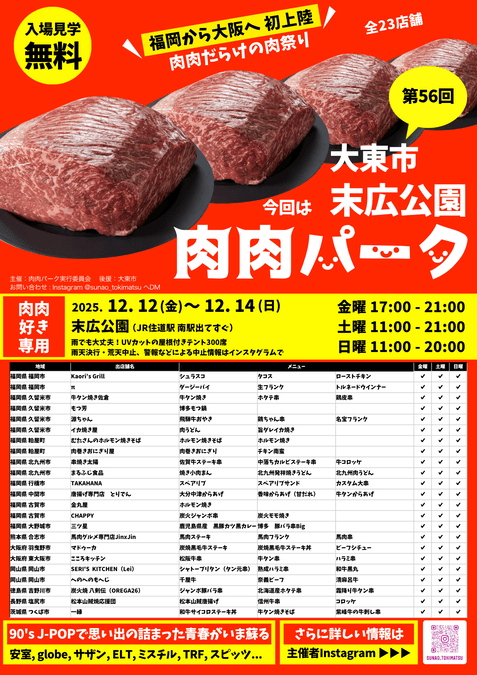 第56回 肉肉パーク