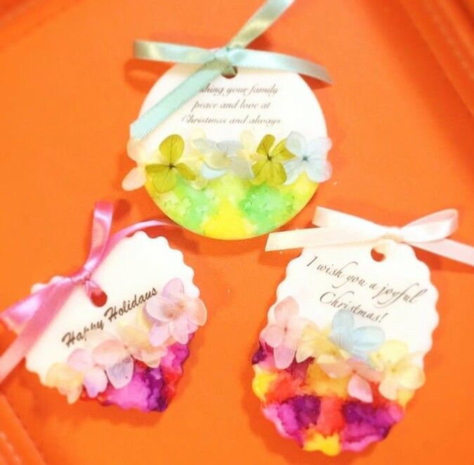 キャンドル教室 飾ろうロウのクリスマスオーナメント