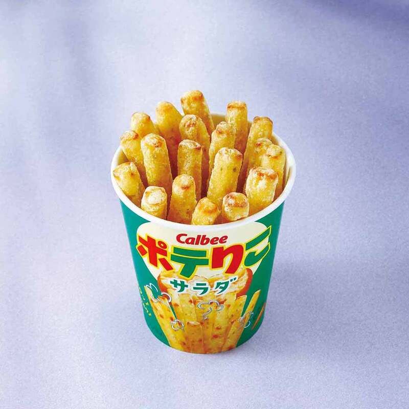 ［東京］カルビープラス／ポテりこサラダ（約８５ｇ、１個）　４０１円　実演