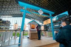 「エスコンフィールドHOKKAIDOで新年祈願！「ES CON FIELD神社」が登場　小学生以下無料」の写真