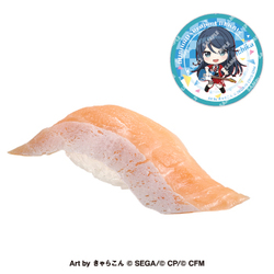 「プロジェクトセカイコラボ限定ピック付き ジャンボとろサーモン」（280円〜）