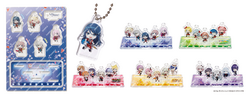 コラボ限定ユニットチャームセット（全5種）イメージ　※ランダムでの提供です