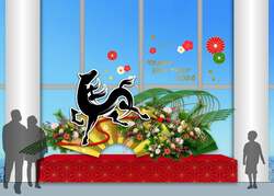 天望デッキの装飾(イメージ)