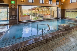 「高濃度炭酸泉」では、お湯をかき回さず静かに浸かるのがおすすめです