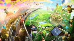 三島スカイウォーク10周年記念コンセプトアート