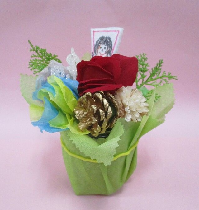 幼児向け工作　お正月飾り