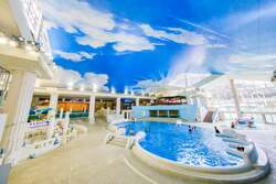 「親子で冬至を満喫しよう！　箱根の温泉テーマパークで巨大獅子ゆず風呂イベント開催」の写真