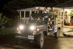 「沖縄本島南部の本物のジャングルで星空観察！　冬の夜空を見上げる探検ツアー開催」の写真