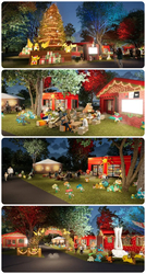 Pokémon Happy Holidays（※画像はイメージです。予告なく変更となる場合があります。©2025 Pokémon. ©1995-2025 Nintendo/Creatures Inc./GAME FREAK inc. ポケットモンスター・ポケモン・Pokémonは任天堂・クリーチャーズ・ゲームフリークの登録商標です。 Nintendo Switch のロゴ・Nintendo Switch は任天堂の商標です。）