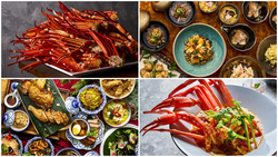 本ズワイ蟹を“蒸し”と“焼き”で食べ比べのほか、タイの名物料理＆和食も！