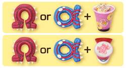 「池袋ピカチュウスイーツにポケモン新メニューが登場！親子で楽しむドーナツとフラッペ」の写真