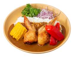 クイナの大好物入り具だくさんカレー　￥1,540(税込)