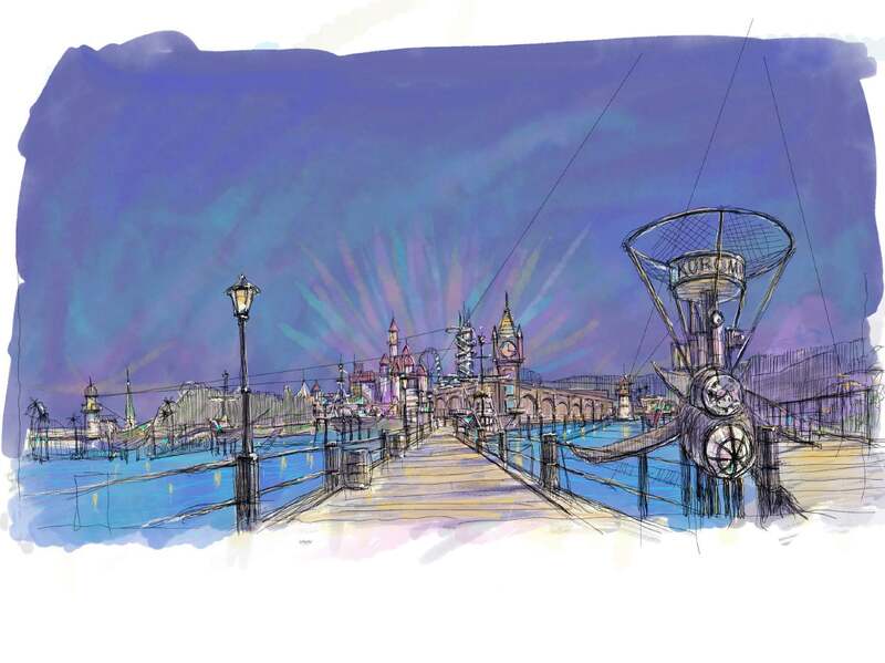 【入場ゲート】物語の扉をあける　〜訪れるすべての人をやさしく迎えるゲート〜