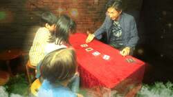 「冬休みはナンジャタウンでマジシャンデビュー！プロマジシャンが集結する体験イベント」の写真