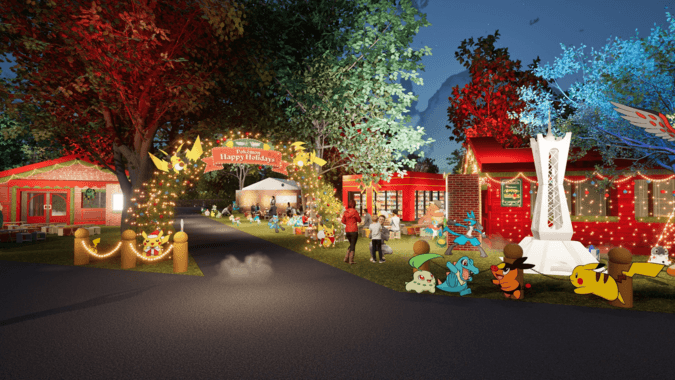 Pokemon Happy Holidays｜画像はイメージです。予告なく変更となる場合があります（C）2025 Pokémon. （C）1995-2025 Nintendo/Creatures Inc./GAME FREAK inc. ポケットモンスター・ポケモン・Pokémonは任天堂・クリーチャーズ・ゲームフリークの登録商標です／ Nintendo Switch のロゴ・Nintendo Switch は任天堂の商標です