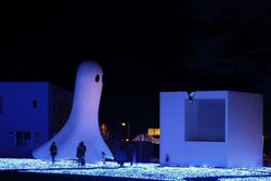 アーツ・トワダ　ウインターイルミネーション／写真提供：十和田奥入瀬観光機構