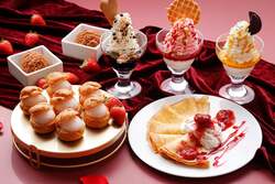 「東京都港区のホテルでいちご食べ放題イベント！ 親子で楽しめるスイーツブッフェ開催」の写真