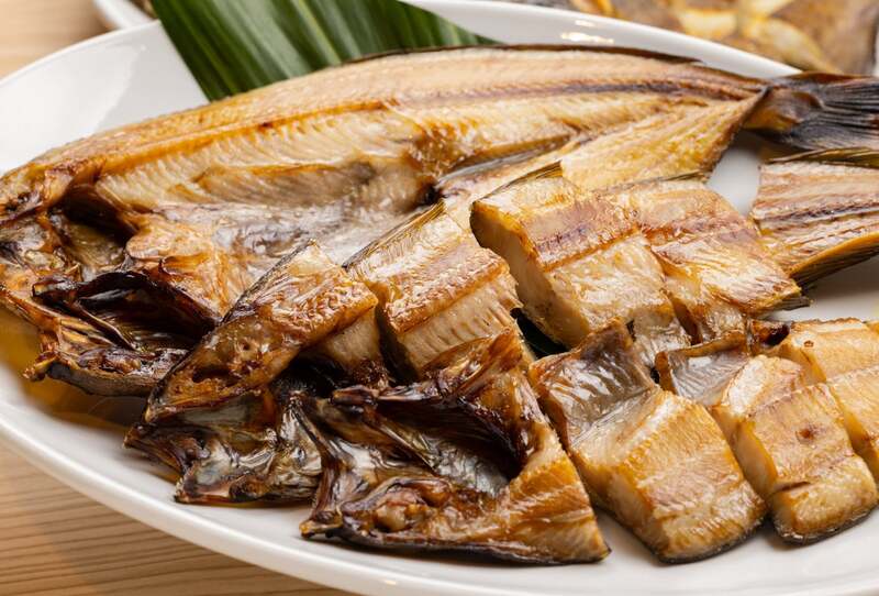ホッケの浜焼き