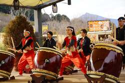 「いばらきフラワーパークでお正月イベント開催！　バラ1輪もらえる＆お餅のふるまいも」の写真