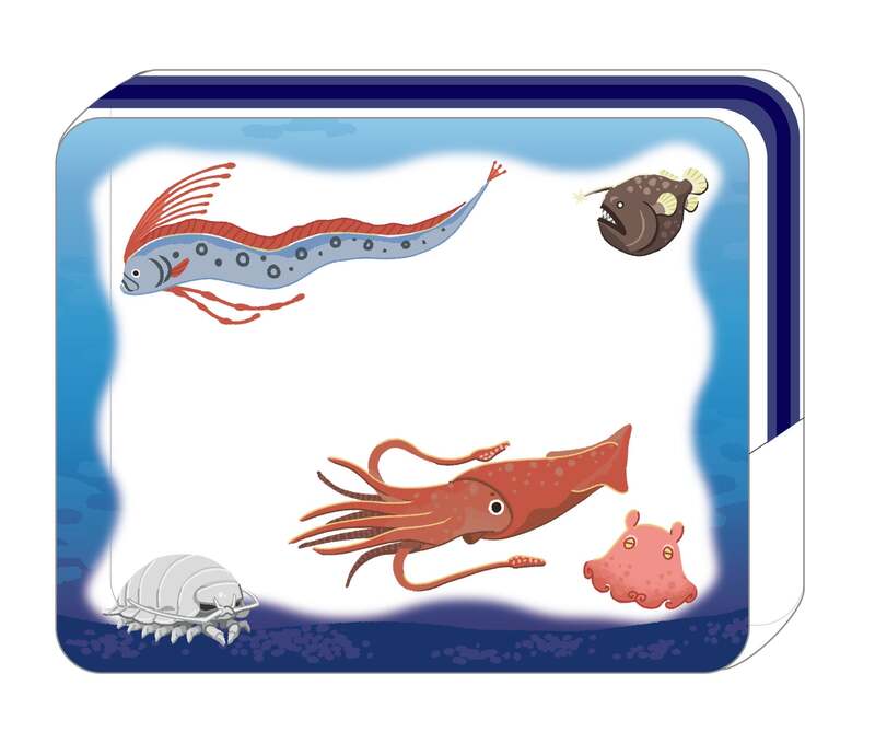 深海生物クリアポーチ【1,650円】 ※2月上旬頃に販売開始予定