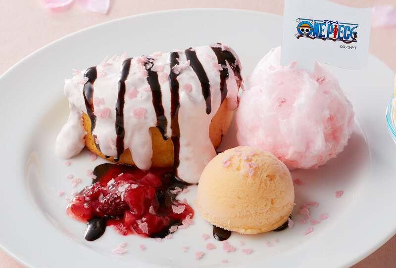 チョッパーの桜舞うホットケーキプレート／699円（税込768円）